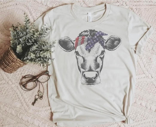 American Cow Tee